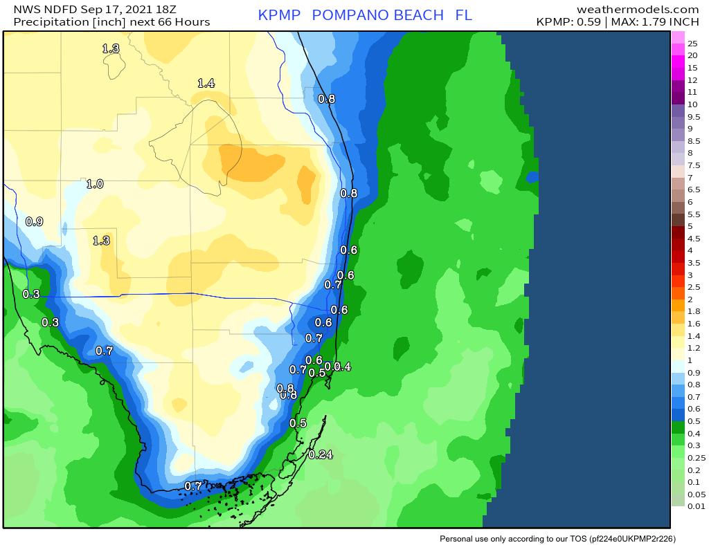 9/17/21 – Afternoon Showers and Thunderstorms for the Weekend – Pompano ...